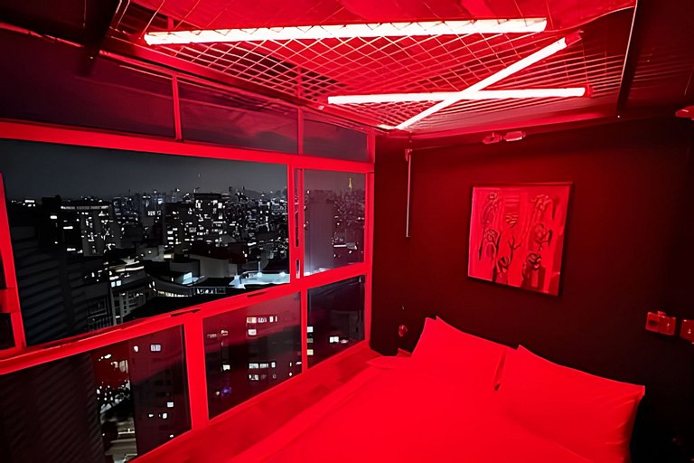 Vermelho neon @ Copan-26º andar